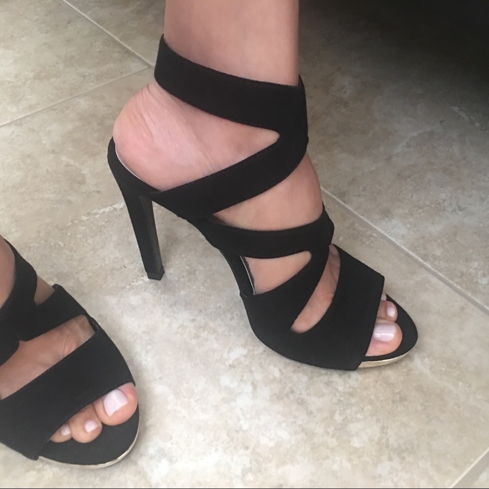Zara Black Heels
